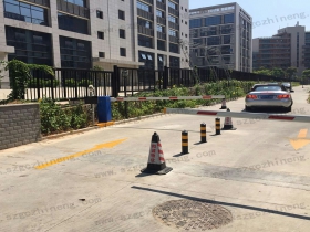 福建省廈門市希望大廈簡易車牌識(shí)別