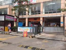 海南海口車牌識別加廣告道閘