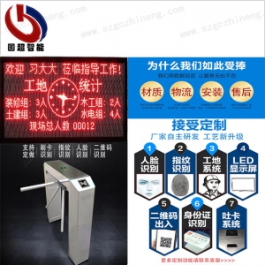 LED屏顯示工地門禁系統